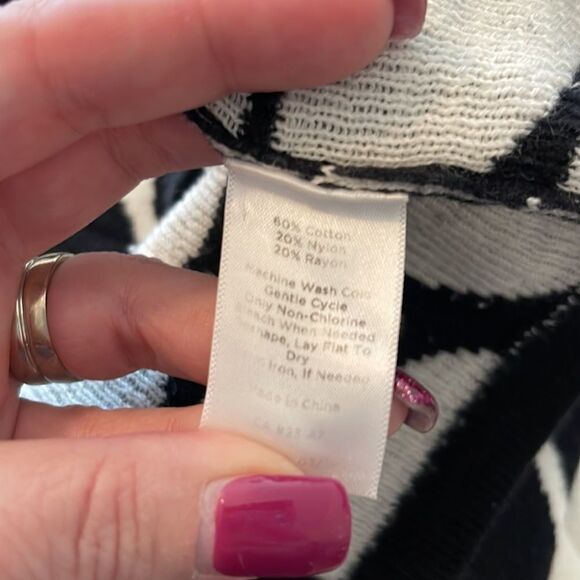 Talbots Bonbonella Giraffe 🦒 Print Sweater Pulliver Medium - Picture 3 of 3